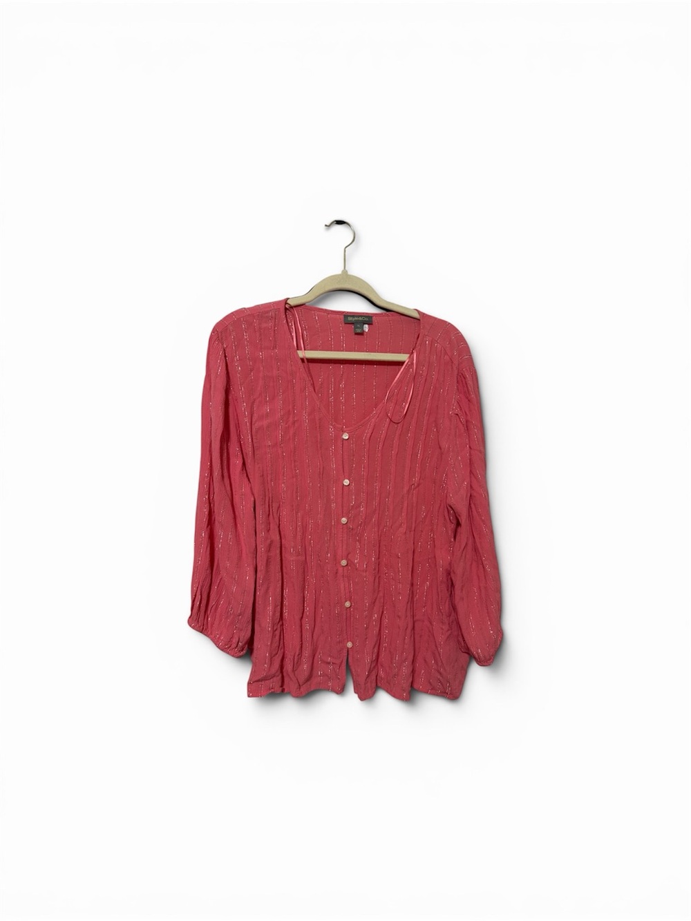 Style and Co Pink Blouse